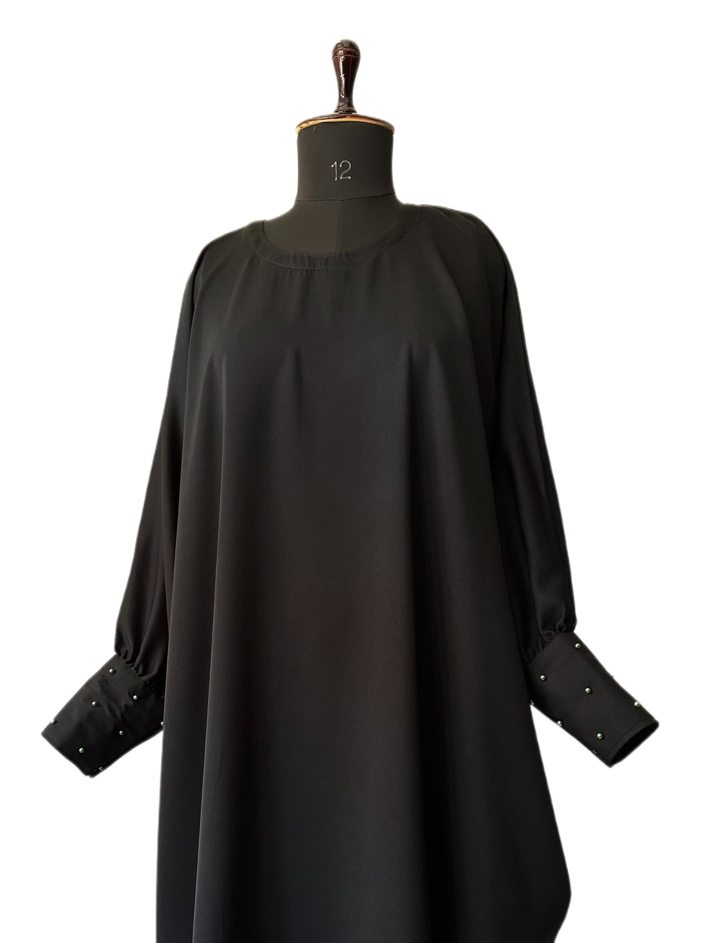 Pearl Cuffs Batwing Abaya