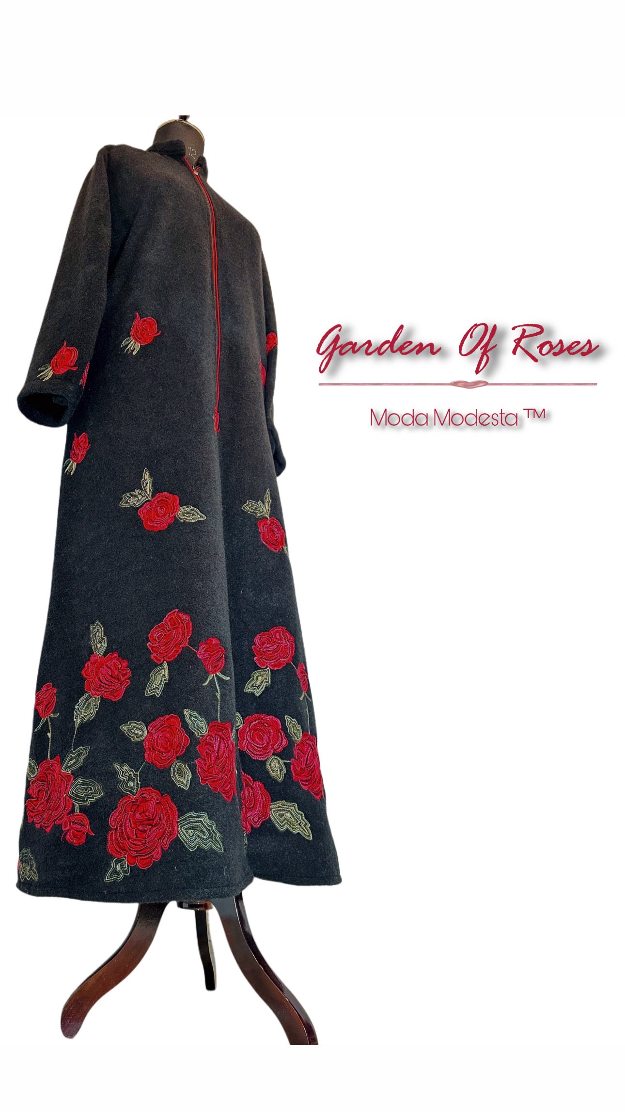 Garden Of Roses - Winter Coat