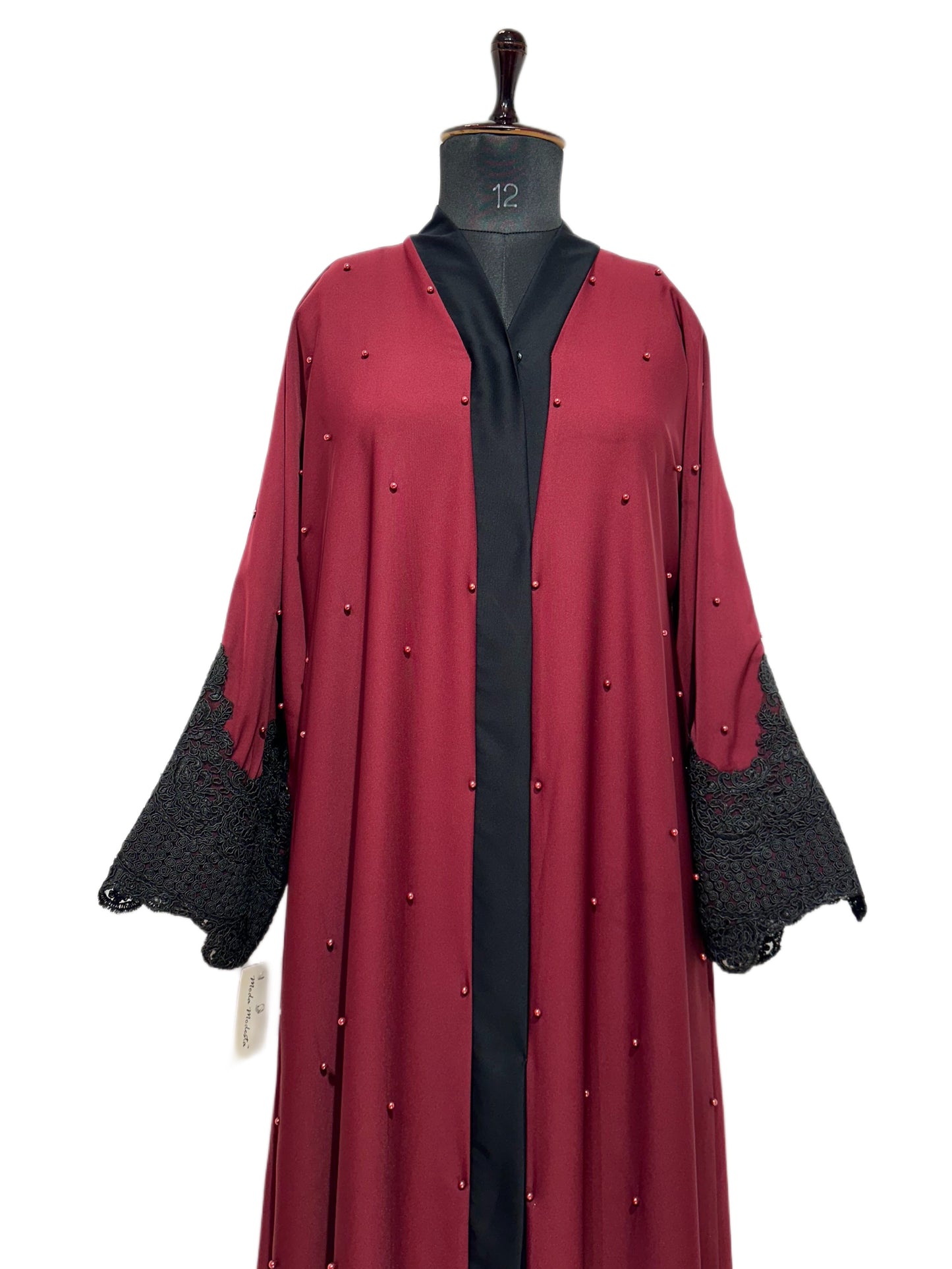 Embellished Open Abaya