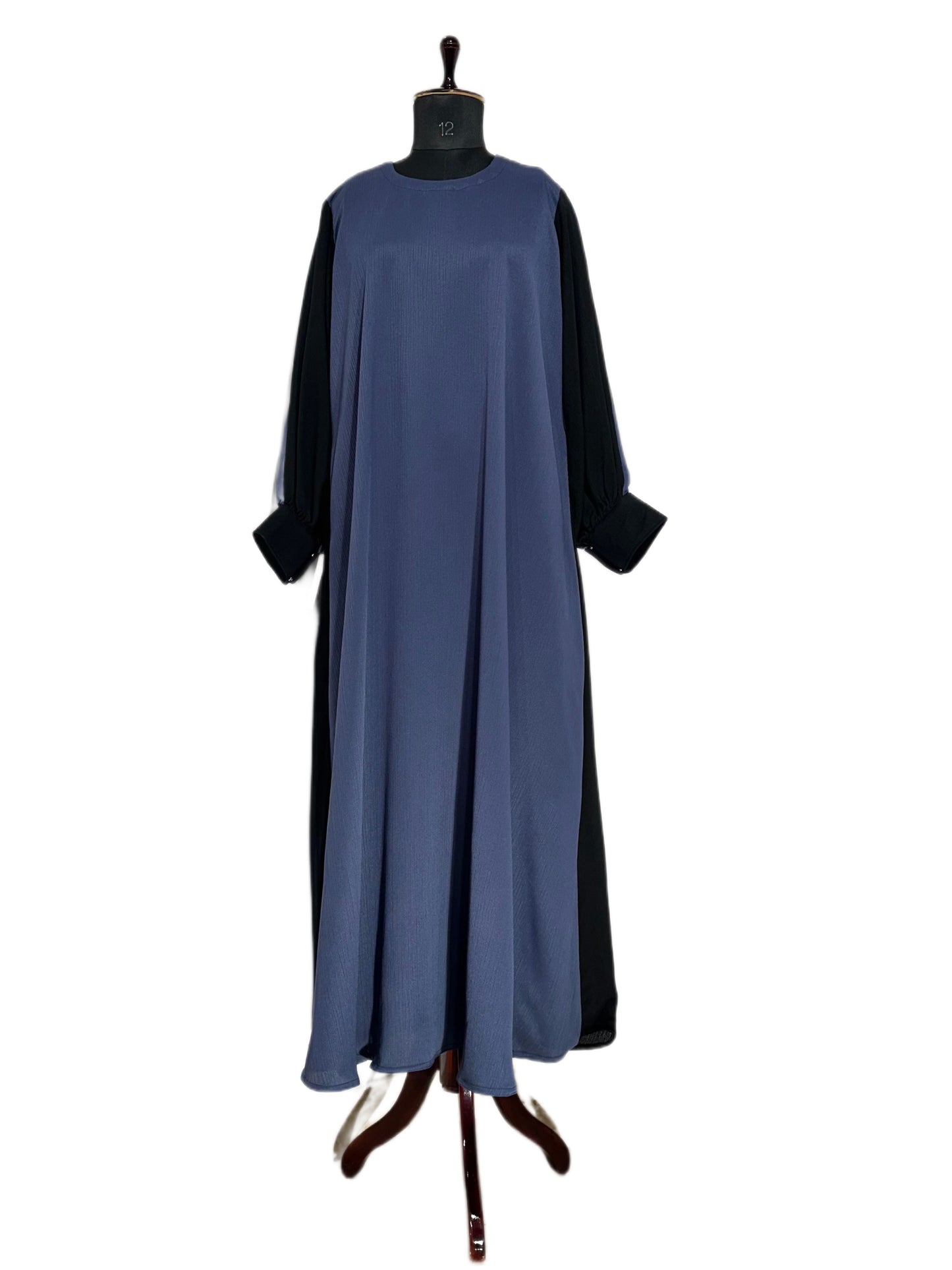 Colour Block Zoom Abaya