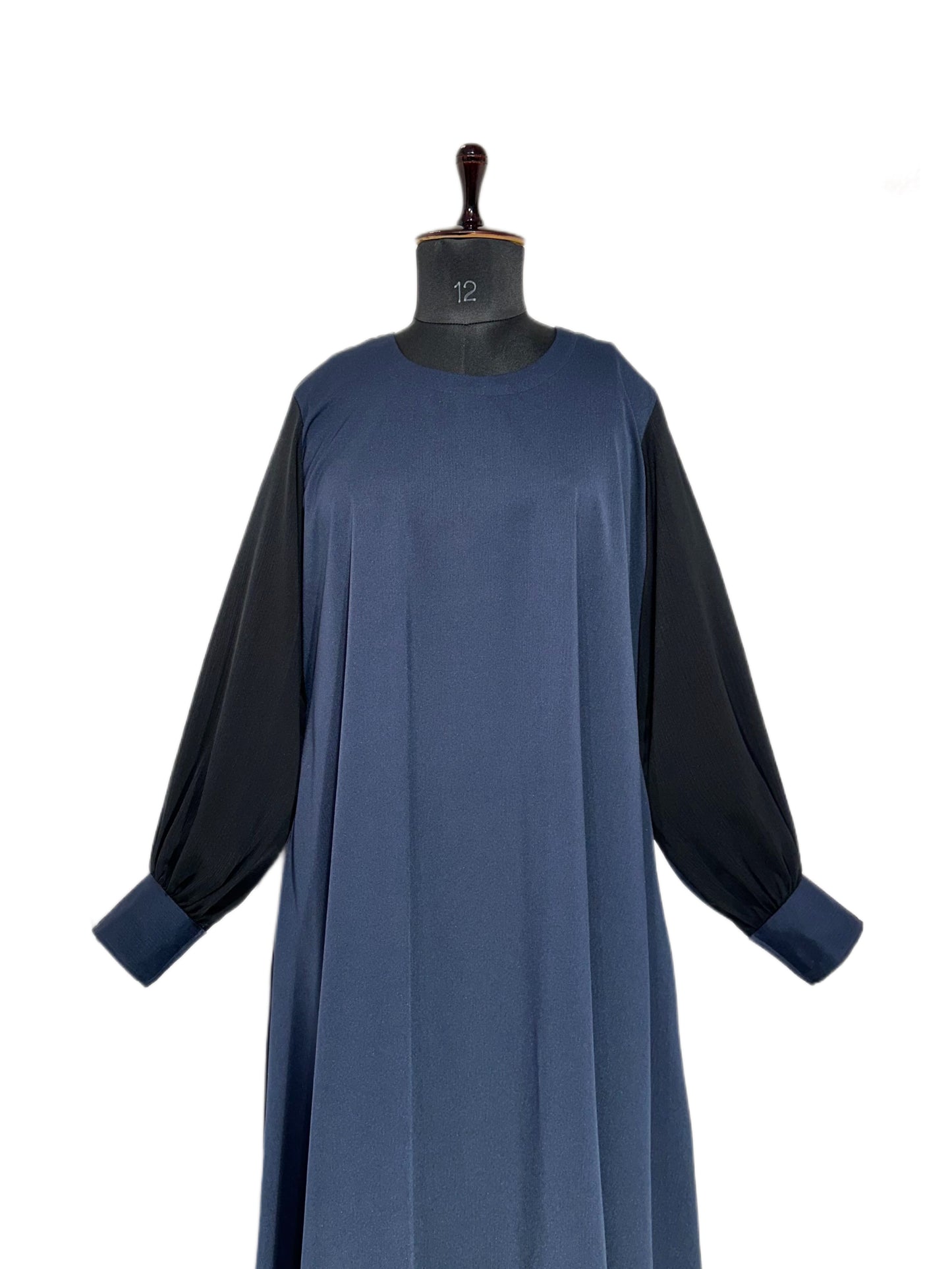 Colour Block Zoom Abaya