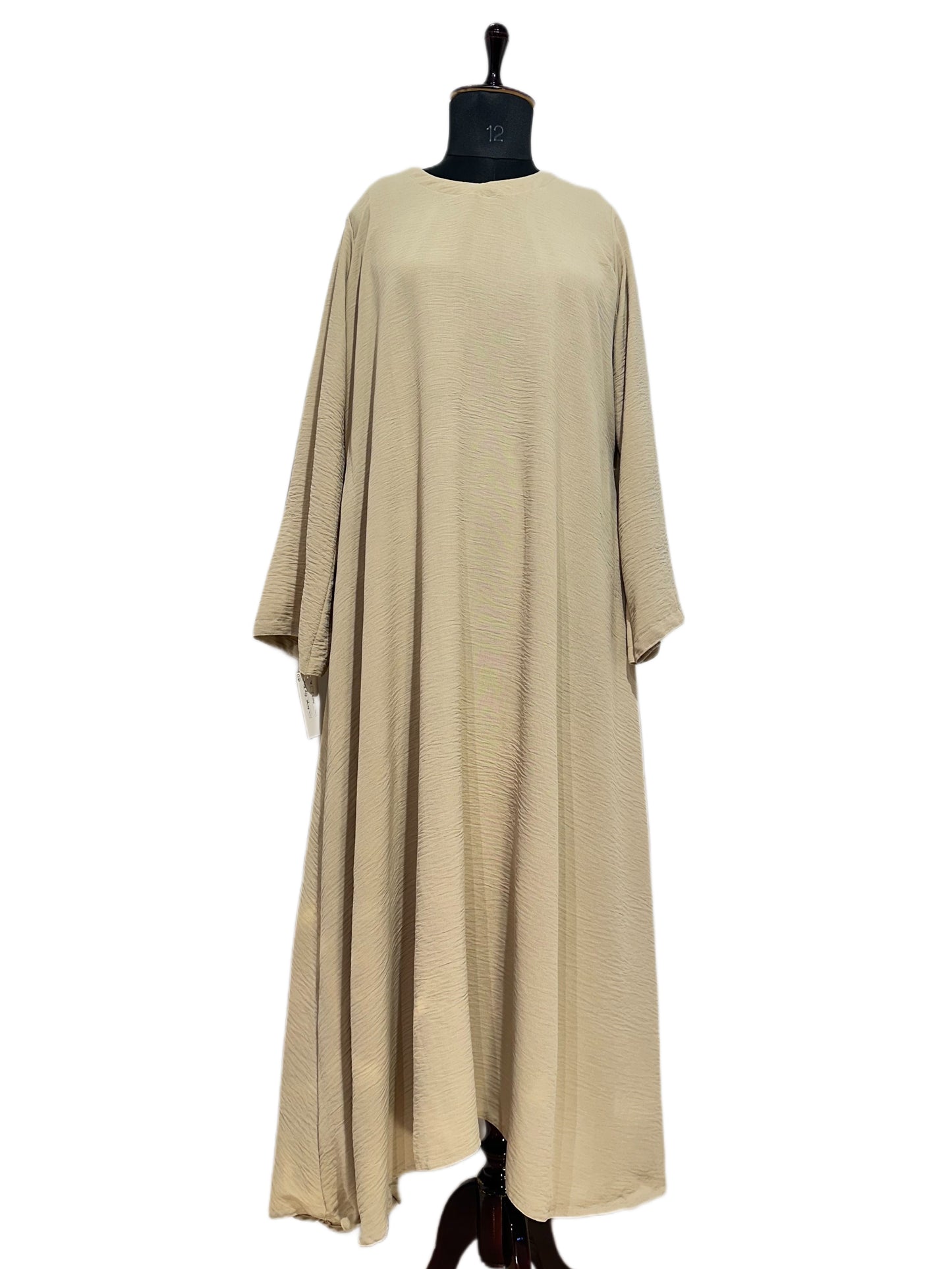 Beige Basic Abaya