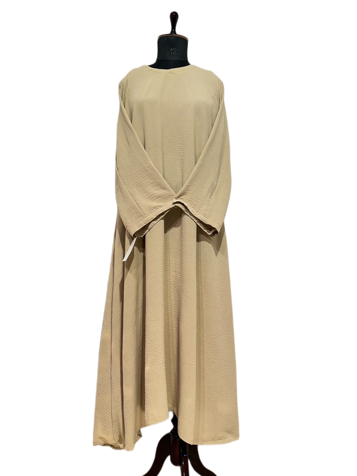 Beige Basic Abaya